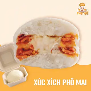 Bánh Bao Xúc Xích Phô Mai (BEST SELLER) - 30.000 ₫ tại Bánh Bao Thuý Đỗ - Xá Xíu Phô Mai - Đinh Tiên Hoàng