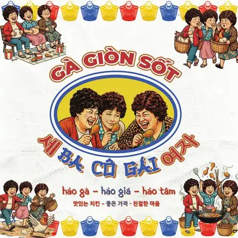 Gà Rán Giòn Sốt Ba Cô Gái - Tô Hiến Thành - Thức ăn nhanh gần bạn