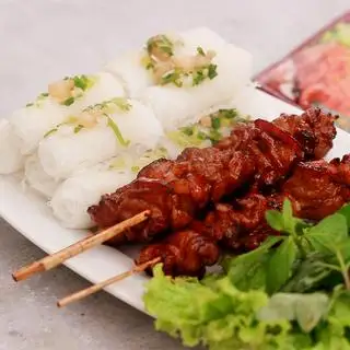 Bánh hỏi thịt nướng - 45.000 ₫ tại Bánh Mì Xiên Nướng 63 - Bún Thịt Nướng & Bánh Hỏi Thịt Nướng - Lâm Văn Bền