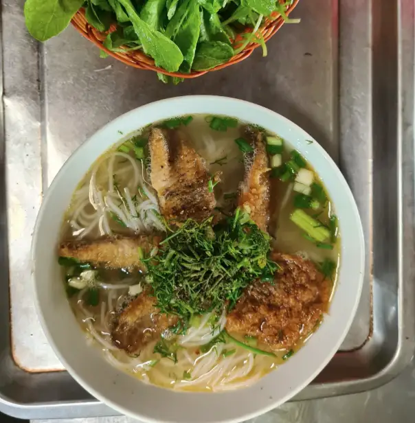Bánh đa cá rô - 58.000 ₫ tại Quán Duyên - Bún Cá Rô Đồng - Bạch Đằng