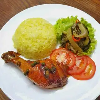 Hình ảnh Cơm gà sốt tiêu