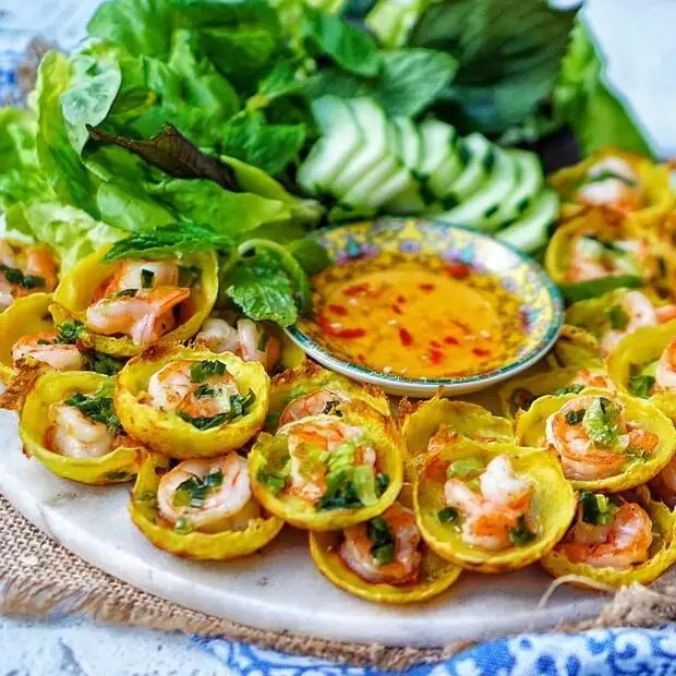Bánh khọt - 45.000 ₫ tại Bánh Xèo & Bánh Khọt Tuấn Mập - Lương Định Của