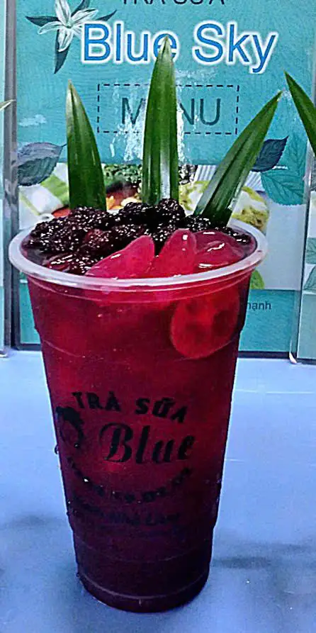 Trà dâu tằm hạt đác - 38.000 ₫ tại Trà Sữa Blue Sky - Vũ Tùng