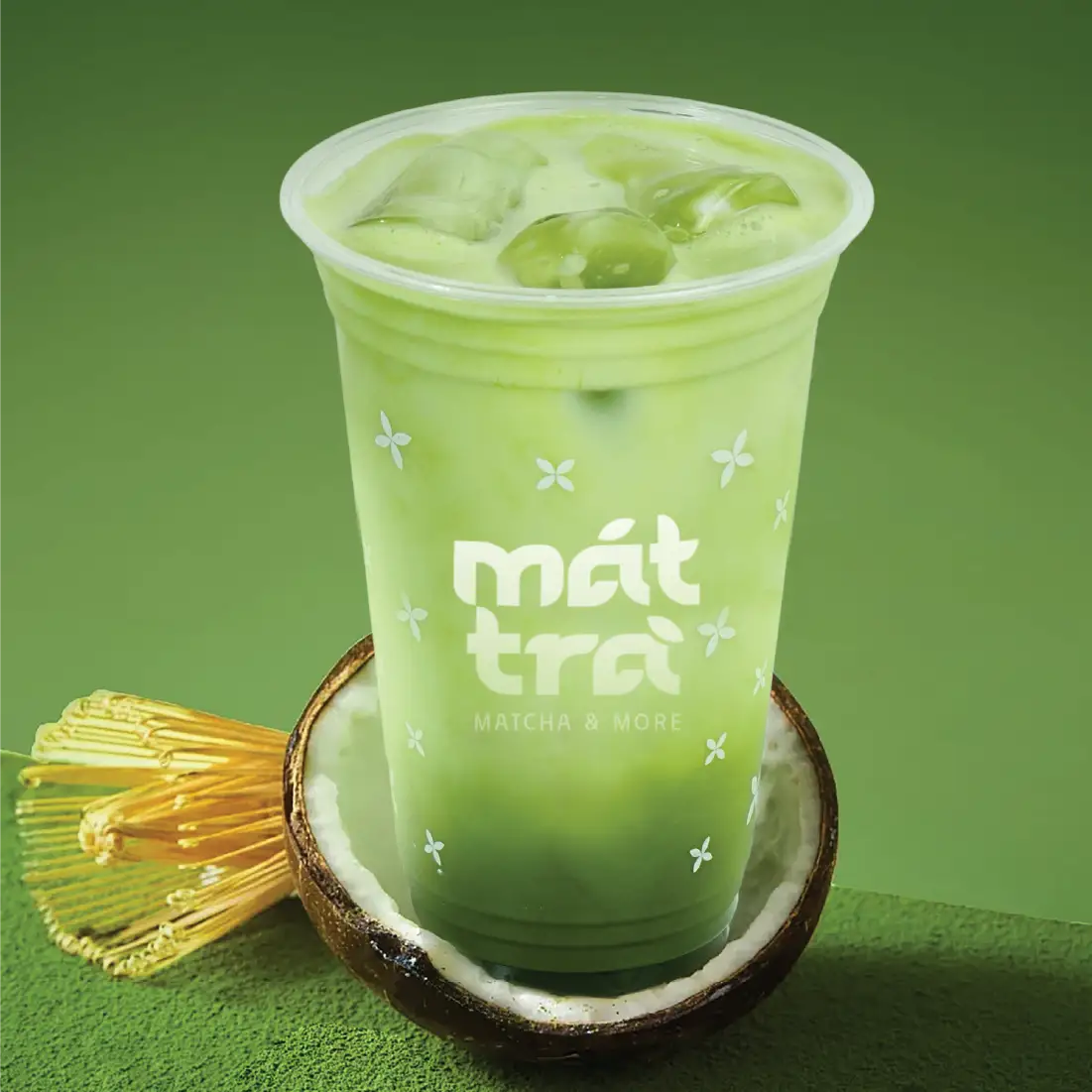 Hình ảnh Matcha sữa dừa