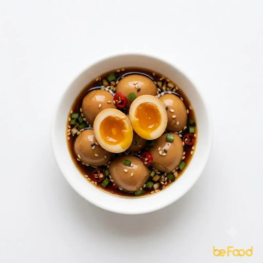 Hình ảnh Trứng Gà Kho Quẹt (4 trứng)