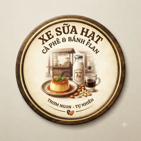 Hình ảnh Xe Sữa Hạt - Cà Phê & Bánh Flan - Tân Sơn Nhì