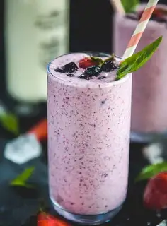 Hình ảnh Sinh tố việt quất