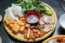 Bún đậu nem chua chả cốm - 80.000 ₫ tại Bún Đậu Ngon Chuẩn - Nguyễn Cảnh Chân