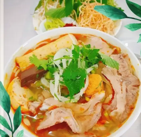 Bún bò nạm - chả huế - 57.000 ₫ tại Bún Bò Huế Cát Tường - Hùynh Tấn Phát