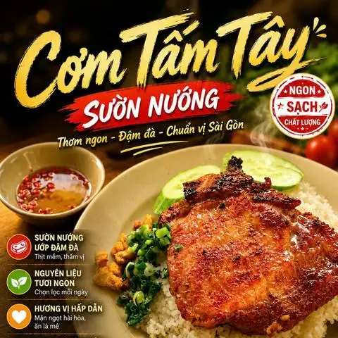Hình ảnh Cơm Tấm Tây - Cao Văn Lầu