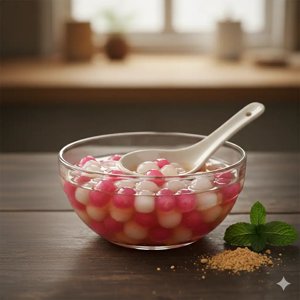 Hình ảnh Hạt nổ hồng - trắng