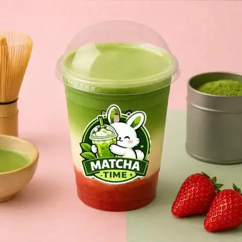 Hình ảnh Thỏ Matcha Latte - Trà Sữa Đậm Vị & Trà Hoa Quả - Nguyễn Lam