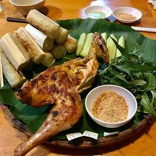 Hình ảnh Xôi má đùi nướng Tây Bắc