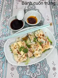 Bánh cuốn trứng sợi - 35.000 ₫ tại Bánh Cuốn Quảng Đông Lư Gia - Trần Hưng Đạo