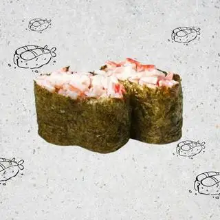 Hình ảnh Gunkan thanh cua sốt cay
