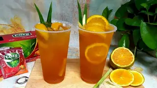 Hình ảnh Trà đào cam sả