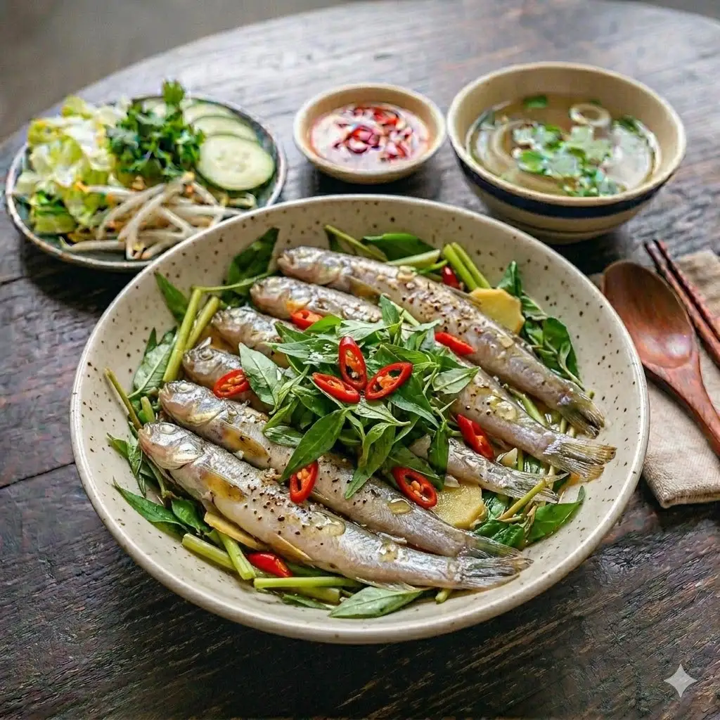 Hình ảnh Cá nục kho rau răm - 1 con