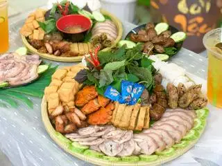 Bún đậu đặc biệt - phần 2 người - 150.000 ₫ tại Bún Chả Hà Nội & Bún Đậu Mắm Tôm 87 - Đường Số 4