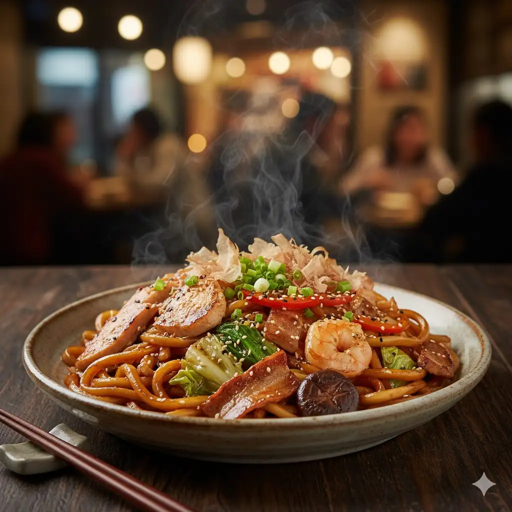 udon xào trứng xúc xích  - 85.000 ₫ tại Há Cảo Vy - Đường Số 9