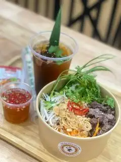 Hình ảnh Combo bún bò Nam Bộ -  trà sâm dứa