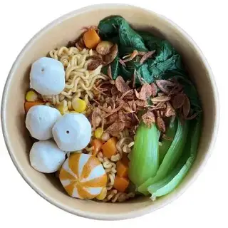 Mì trộn cá viên - 35.000 ₫ tại Ăn Vặt Nhà Beo - Mì Trộn & Cá Viên Chiên - Ấp Chiến Lược