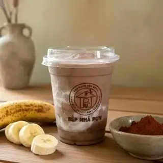 Sinh tố choco chuối - chocolate banana smoothie - 49.000 ₫ tại Bếp Nhà Pưn - Nước Ép, Sinh Tố & Sữa Hạt Healthy - Trần Xuân Soạn