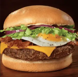 Hamburger bò trứng phô mai - 45.000 ₫ tại A Tèo - Hamburger & Sandwich - Bành Văn Trân