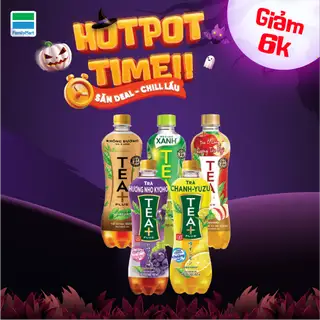Hình ảnh Combo 2 Trà Ô Long Tea Plus 450ML Bất Kỳ Giảm 6,000Đ