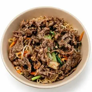 Mì xào bò - 50.000 ₫ tại Mây Mơ - Mì Bò Cay Phô Mai - Thạnh Mỹ Lợi  