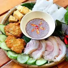 Bún đậu giò heo cuộn - 50.000 ₫ tại Bún Đậu Mạc Văn Khoa - Trần Quang Khải