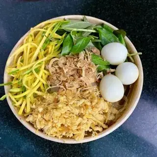 Bánh tráng trộn sốt tắc chà bông trứng cút - 30.000 ₫ tại Rô Si - Bánh Tráng Trộn Muối Nhuyễn - Nguyễn Văn Công