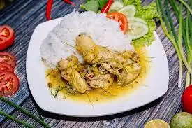 Hình ảnh Cơm gà rim gừng