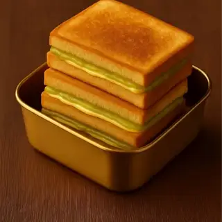 Pandan kaya toast - 36.000 ₫ tại HWC - Hibiscus White Coffee - Điện Biên Phủ