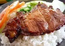 Cơm tấm sườn - 45.000 ₫ tại Cơm Tấm Đêm Cô Bảy - Nguyễn Tri Phương