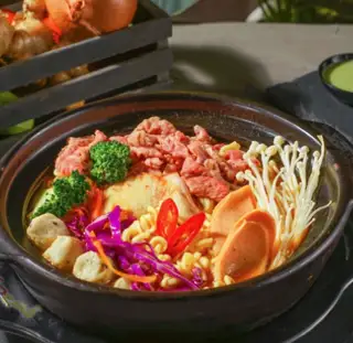 Hình ảnh Mỳ kim chi ba chỉ bò Mỹ