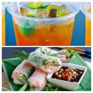 Combo 3 cuốn tôm thị chấm tương - 1 trà tắc khổng lồ - 47.000 ₫ tại Gỏi Cuốn & Trà Sữa Thủ Đức - Đường 9