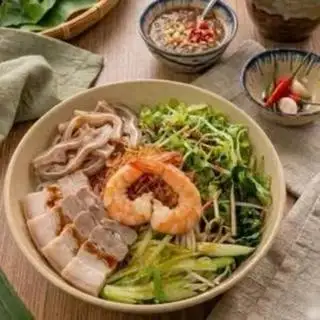 Bún mắm nêm full topping - 72.000 ₫ tại Vua Bún - Bún Thịt Nướng, Bún Nước Tương - Bùi Đình Túy