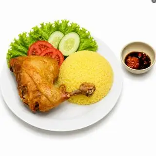 Cơm gà xối mỡ góc tư - 65.000 ₫ tại Cơm Gà Xối Mỡ & Gà Rán - Chuppy Food - Trần Xuân Soạn