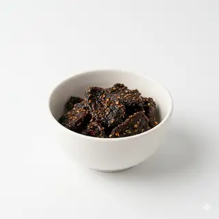 Hình ảnh Khô Bò Đen Chén