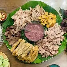 Bún đậu thịt - 50.000 ₫ tại Bún Đậu Mắm Tôm & Bún Nem Cua Bể - Quán Huyền - Võ Duy Ninh