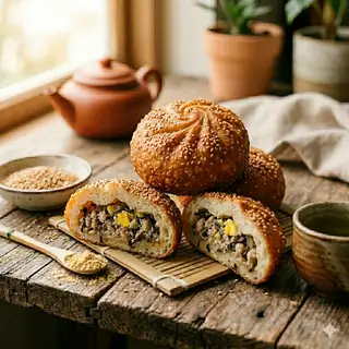 Hình ảnh Bánh bao chiên