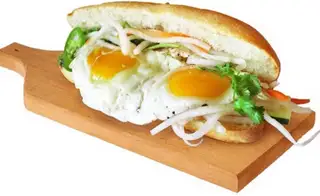 Bánh mì 2 trứng ốp la - 22.000 ₫ tại Bánh Mì Hà Nội - Đường Số 2