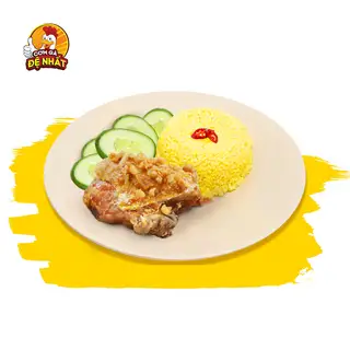 Cơm Má Gà Chiên Xốt Mắm Tỏi - 49.000 ₫ tại Cơm gà Đệ Nhất - Sư Vạn Hạnh