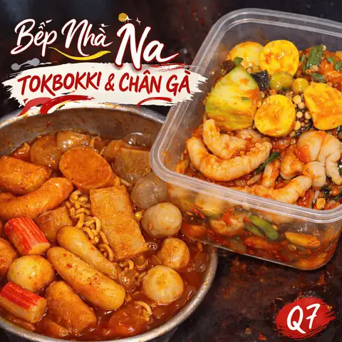 Bếp Nhà Na - Tokkboki & Chân Gà - Lê Văn Lương - Bún/Phở/Mỳ/Cháo gần bạn