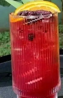 Hình ảnh Trà trái cây nhiệt đới hạt chia