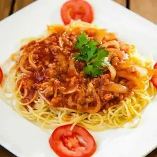 Hình ảnh Mì Ý sốt bò bằm