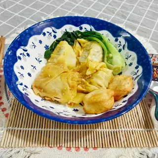 Hình ảnh Sủi cảo sốt - đậu hủ cá phô mai