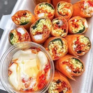 Hình ảnh Bánh tráng cuộn