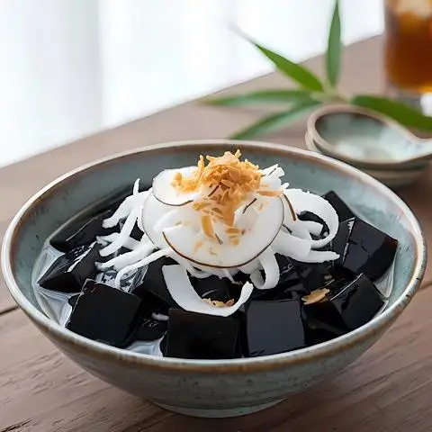 Hình ảnh Sương Sáo & Thạch Đen Organic Nương Bắc - Bàu Gốc