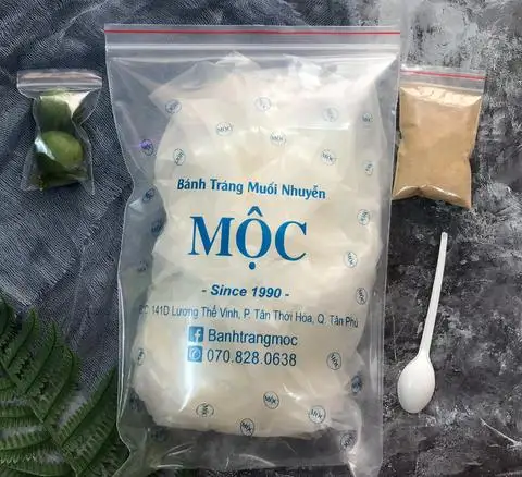 Bánh Tráng Muối Nhuyễn Mộc - Lương Thế Vinh  - Ăn vặt gần bạn
